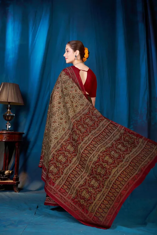 Tamaira_Fashion_Women_S_Kalakmari_Printed_Pure_Soft_Cotton_Mulmul_Saree_Without_Blouse_Piece_11736_Parent