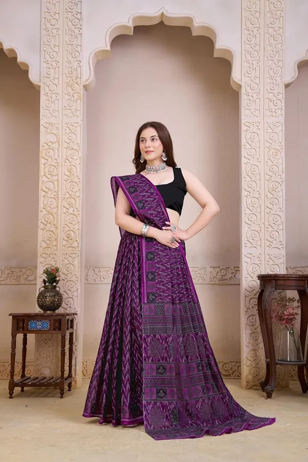 Tamaira_Fashion_Women_S_Geometric_Printed_Pure_Soft_Cotton_Mulmul_Saree_Without_Blouse_Piece_11743_Parent