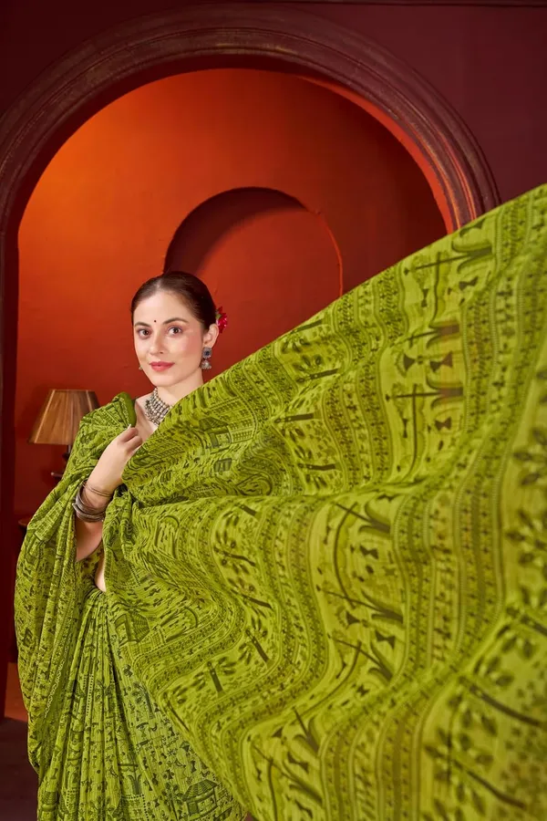 Tamaira_Fashion_Women_S_Warli_Printed_Pure_Soft_Cotton_Mulmul_Saree_Without_Blouse_Piece