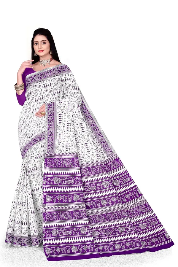 Tamaira_Fashion_Women_S_Warli_Printed_Pure_Cotton_Mulmul_Saree_Without_Blouse_Piece_2536_Parent