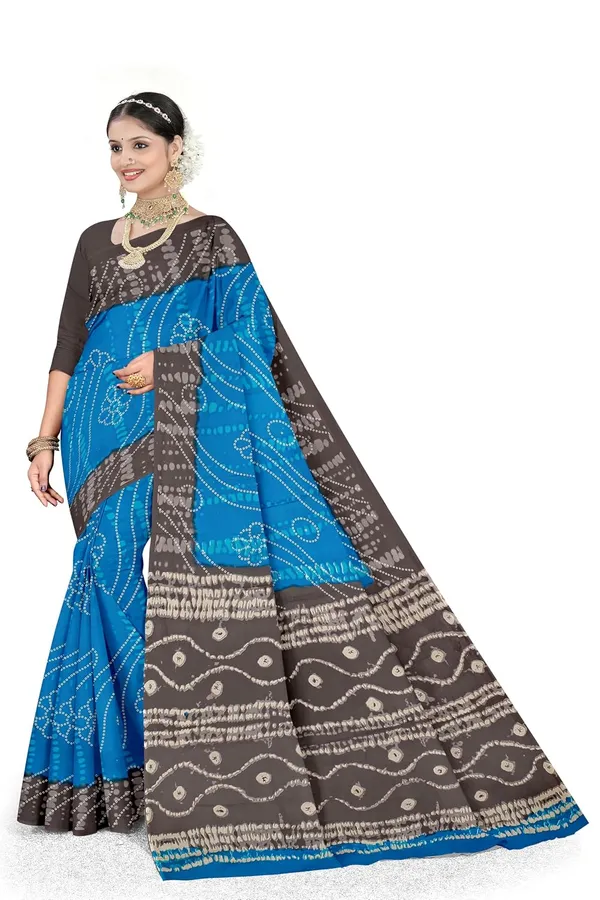 Tamaira_Fashion_Women_S_Shibori_Bandhani_Printed_Pure_Cotton_Mulmul_Saree_Without_Blouse_Piece_2512_Parent