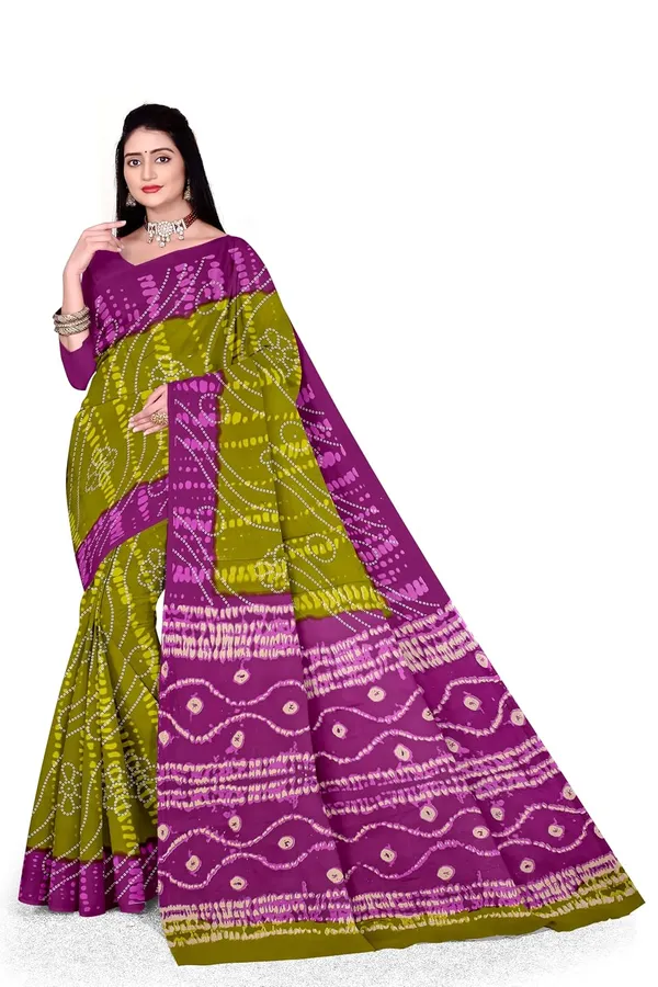 Tamaira_Fashion_Women_S_Shibori_Bandhani_Printed_Pure_Cotton_Mulmul_Saree_Without_Blouse_Piece_2512_Parent