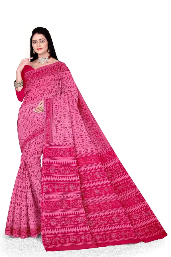 Tamaira_Fashion_Women_S_Warli_Printed_Pure_Cotton_Mulmul_Saree_Without_Blouse_Piece_2536_Parent