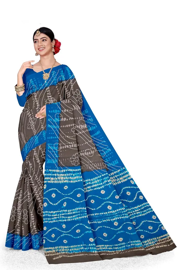 Tamaira_Fashion_Women_S_Shibori_Bandhani_Printed_Pure_Cotton_Mulmul_Saree_Without_Blouse_Piece_2512_Parent