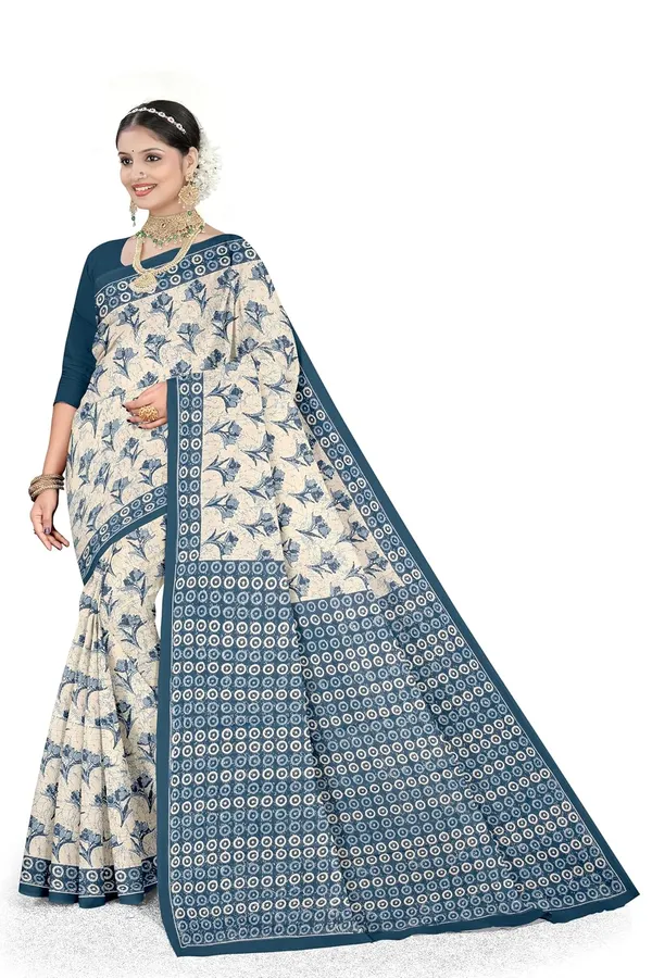 Tamaira_Fashion_Women_S_Pure_Cotton_Saree_Without_Blouse_Piece