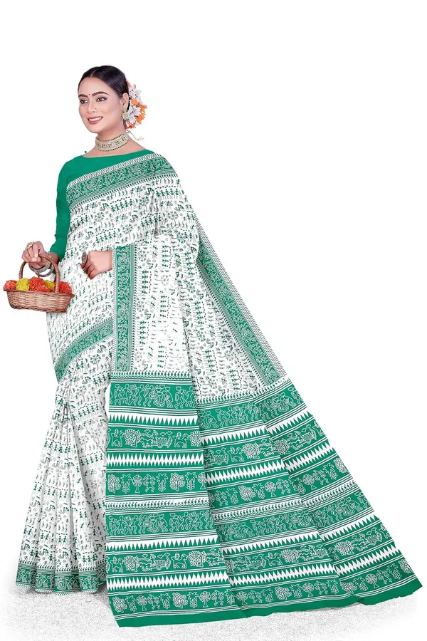 Tamaira_Fashion_Women_S_Warli_Printed_Pure_Cotton_Mulmul_Saree_Without_Blouse_Piece_2536_Parent