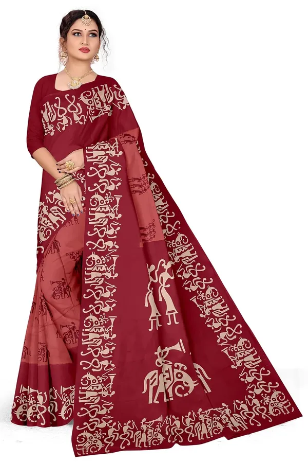 Tamaira_Fashion_Women_S_Printed_Pure_Cotton_Mulmul_Saree_Without_Blouse_Piece_2501_Parent
