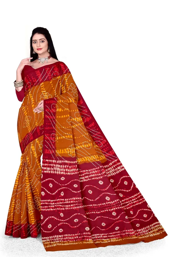 Tamaira_Fashion_Women_S_Shibori_Bandhani_Printed_Pure_Cotton_Mulmul_Saree_Without_Blouse_Piece_2512_Parent