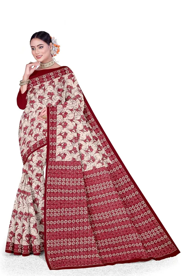 Tamaira_Fashion_Women_S_Pure_Cotton_Saree_Without_Blouse_Piece