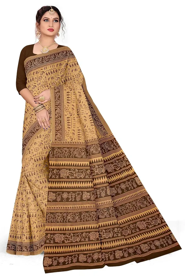 Tamaira_Fashion_Women_S_Warli_Printed_Pure_Cotton_Mulmul_Saree_Without_Blouse_Piece_2536_Parent