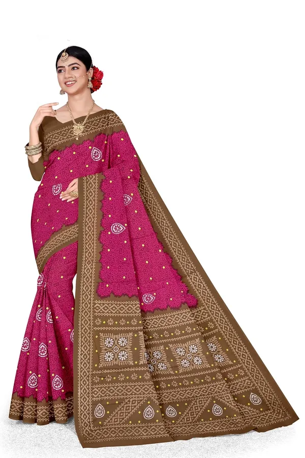 Tamaira_Fashion_Women_S_Floral_Batik_Printed_Pure_Cotton_Mulmul_Saree_Without_Blouse_Piece_11514_Parent