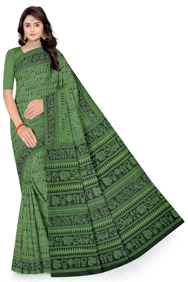 Tamaira_Fashion_Women_S_Warli_Printed_Pure_Cotton_Mulmul_Saree_Without_Blouse_Piece_2536_Parent