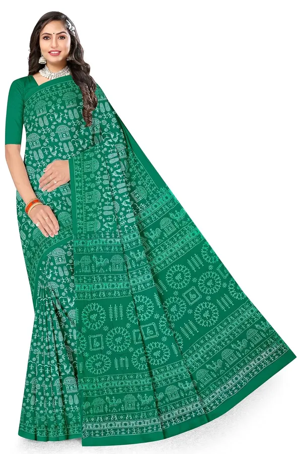 Tamaira_Fashion_Women_S_Printed_Printed_Pure_Soft_Cotton_Mulmul_Saree_Without_Blouse_Piece_2597_Parent