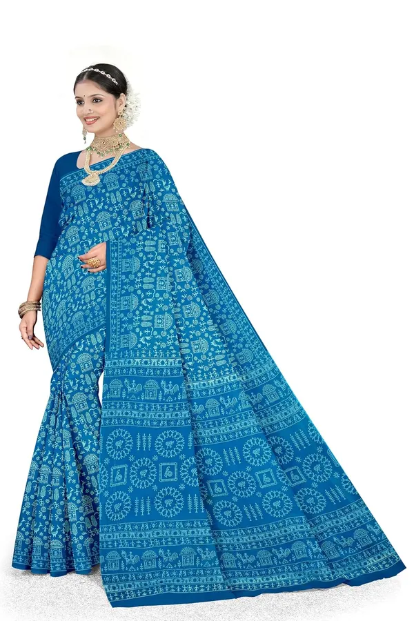 Tamaira_Fashion_Women_S_Printed_Printed_Pure_Soft_Cotton_Mulmul_Saree_Without_Blouse_Piece_2597_Parent