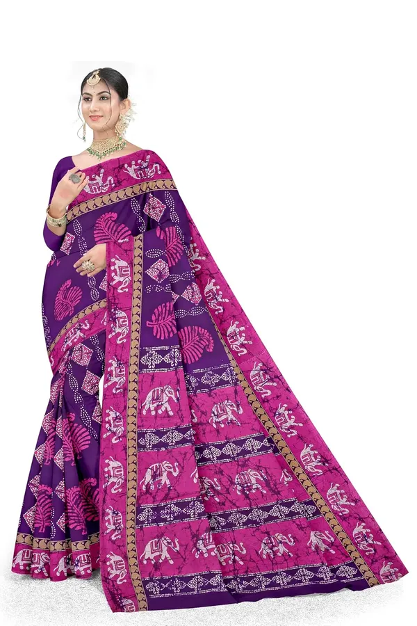 Tamaira_Fashion_Women_S_Batik_Printed_Pure_Cotton_Mulmul_Saree_Without_Blouse_Piece_11499_Parent