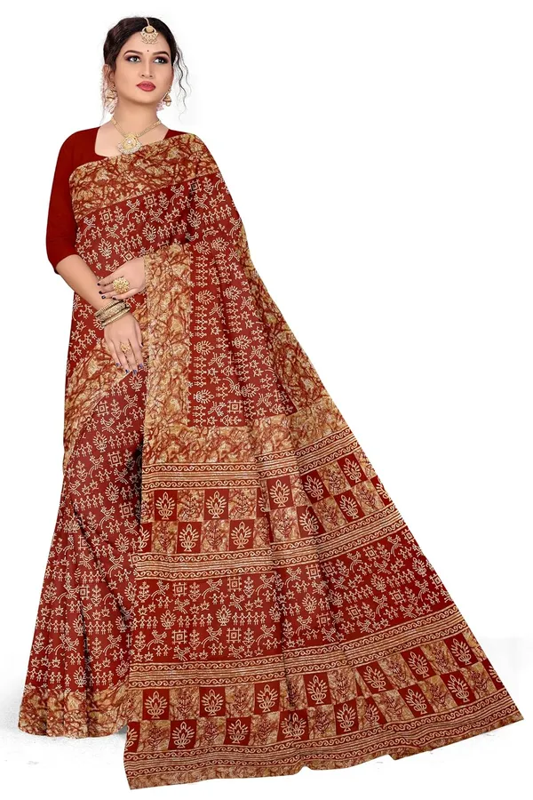 Tamaira_Fashion_Women_S_Warli_Printed_Pure_Soft_Cotton_Mulmul_Saree_Without_Blouse_Piece_11684_Parent