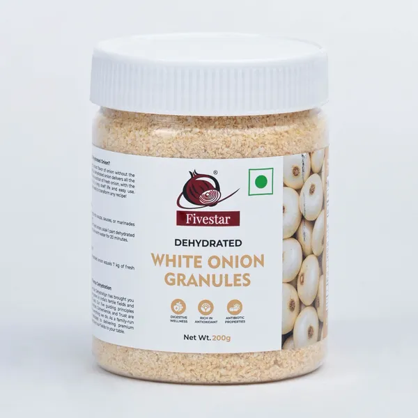 Fivestar_Dehydrated_White_Onion_Granules_-_200G_Pack_Of_2