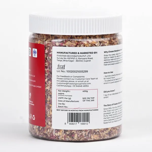 Fivestar_Dehydrated_Red_Onion_Granules_-_200G_Pack_Of_2