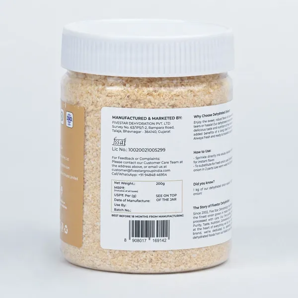 Fivestar_Dehydrated_White_Onion_Granules_-_200G_Pack_Of_2