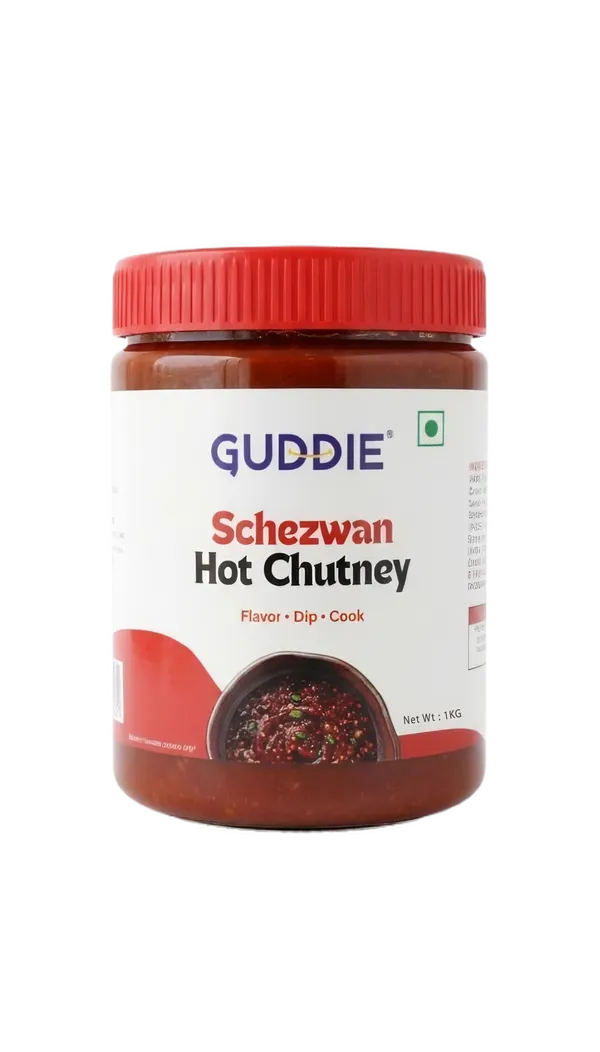 Guddie_Schezwan_Hot_Chutney_-_1_Kg_(Flavor,_Dip,_Cook)
