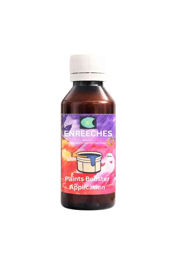 Enreeches_Paint_Enhancer_[Eco_Friendly_Enzymatic_Additive_For_Water_Base_paint]40Ml_-_Pack_Of_2