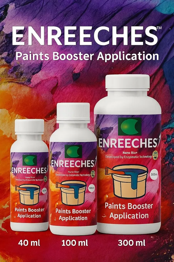 Enreeches_Paint_Enhancer_[Eco_Friendly_Enzymatic_Additive_For_Water_Based_Paints_]300Ml_Pack_Of_1