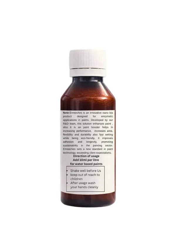 Enreeches_Paint_Enhancer_[Eco_Friendly_Enzymatic_Additive_For_Water_Based_Paints_]100Ml_Pack_Of_1