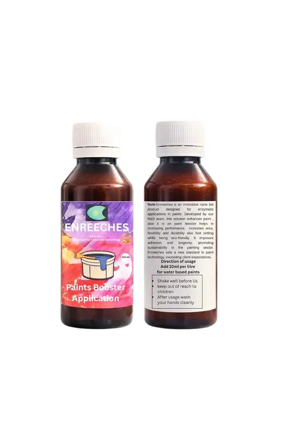 Enreeches_Paint_Enhancer_[Eco_Friendly_Enzymatic_Additive_For_Water_Based_Paints_]100Ml_Pack_Of_1