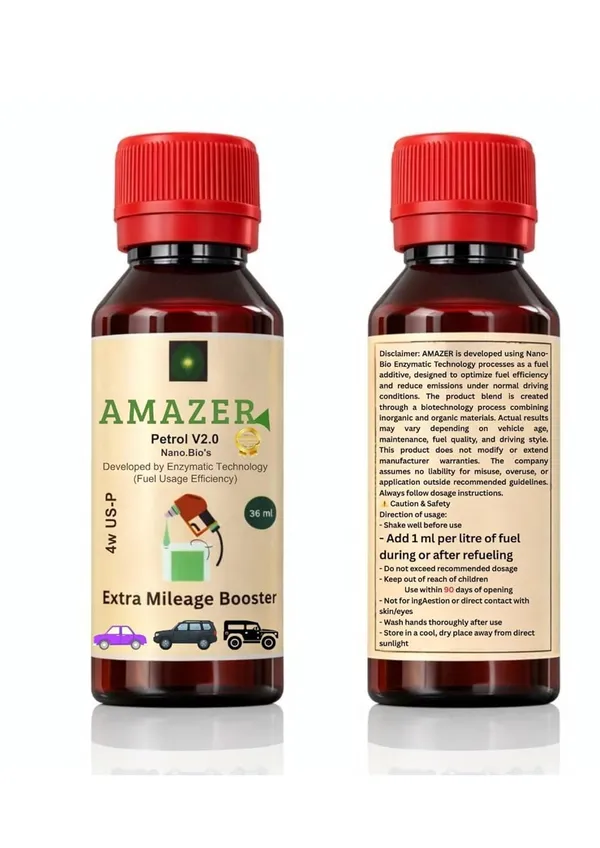 4W_Extra_Mileage_Booster[4Wp-Us-P]_Nano_Bio_Enzymatic_Fuel_Additive_For_Petrol_Engines_Improved_Pickup_Smooth_Ride_36Ml_X1No.