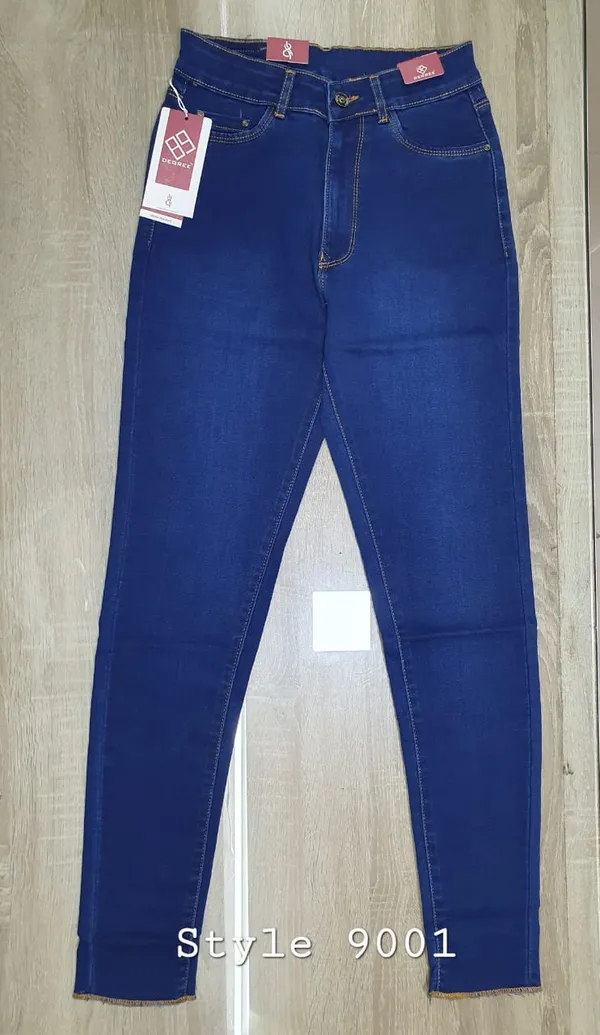 Blue_Denim_High_Rise_Skinny_Jeans_For_Women