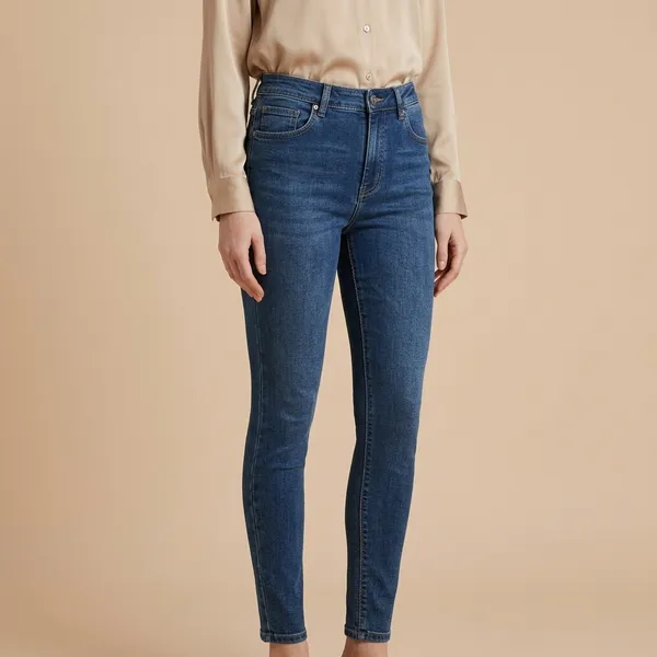 Light_Blue_Mid_Rise_Skinny_Jeans_For_Women