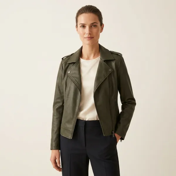 Olive_Green_Faux_Leather_Biker_Jacket_For_Women