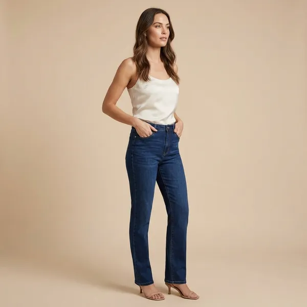 Blue_Denim_Steat_Fit_Jeans_For_Women