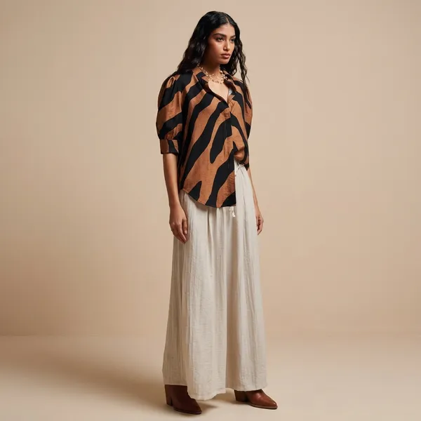 Brown_Tiger_Print_Oversized_Shirt_For_Women