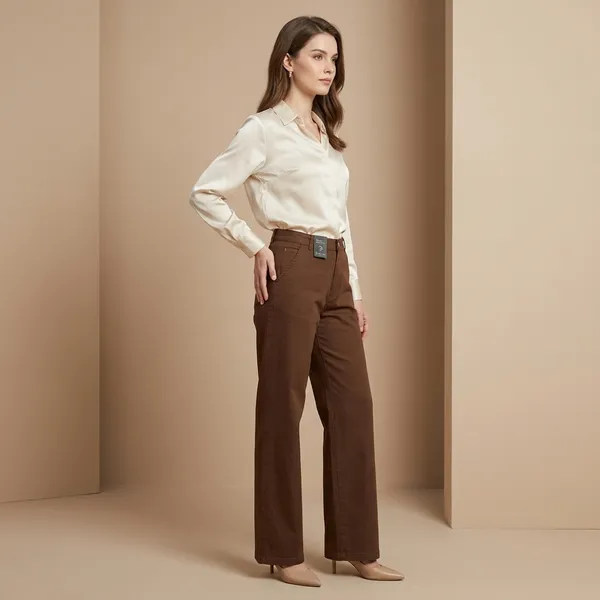 Blue_Cotton_Straight_Fit_Casual_Trousers_For_Women