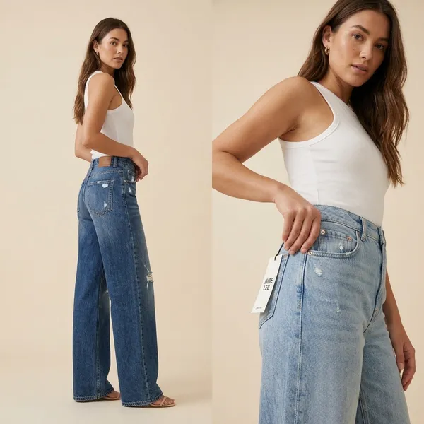 Dark_Blue_Wide_Leg_Denim_Jeans_For_Women