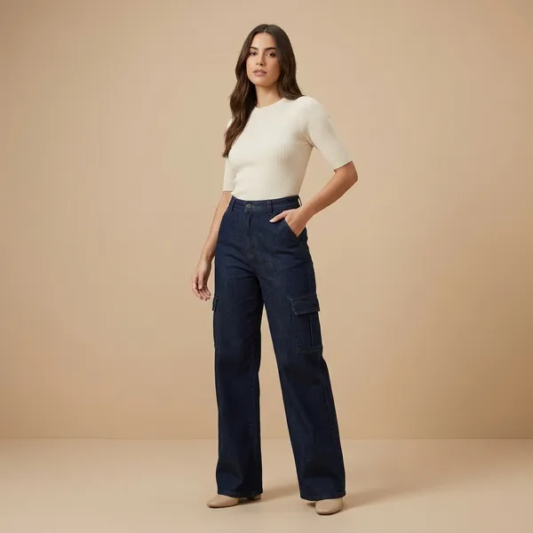 Navy_Blue_Cargo_Pants_With_Multiple_Pockets_For_Women