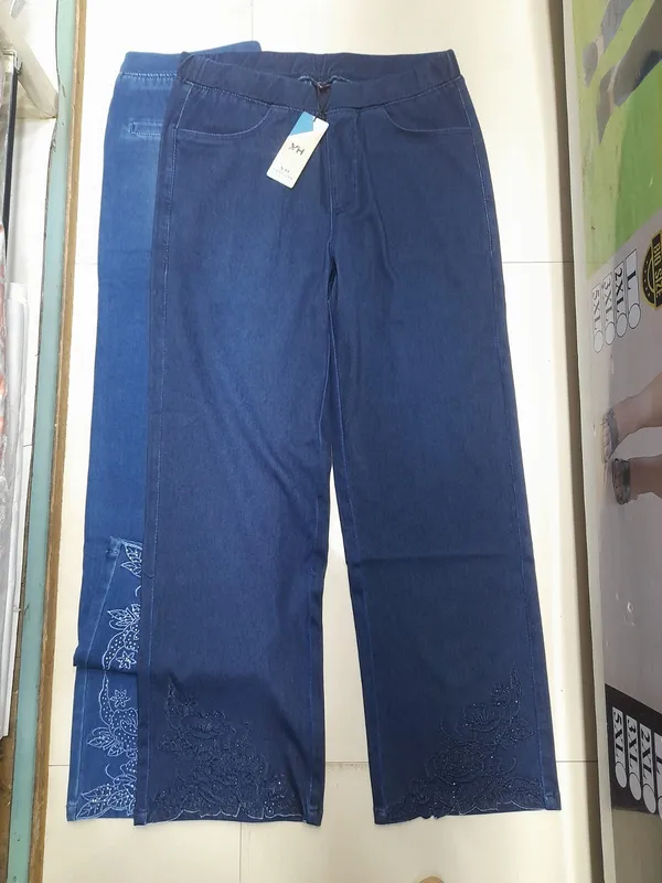 Navy_Blue_Denim_Embroidered_Wide_Leg_Palazzo_Pants_For_Women