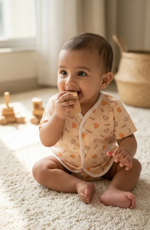 Light_Orange_Cotton_Bandi_For_Kids