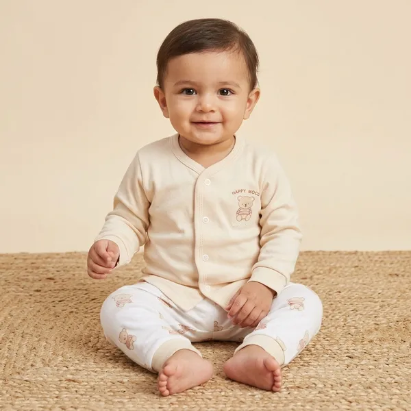 Light_Orange_Hosiery_Night_Suits_For_Kids