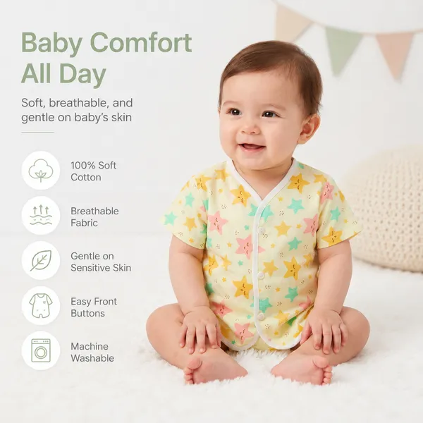 Yellow_Cotton_Bandi_For_Kids