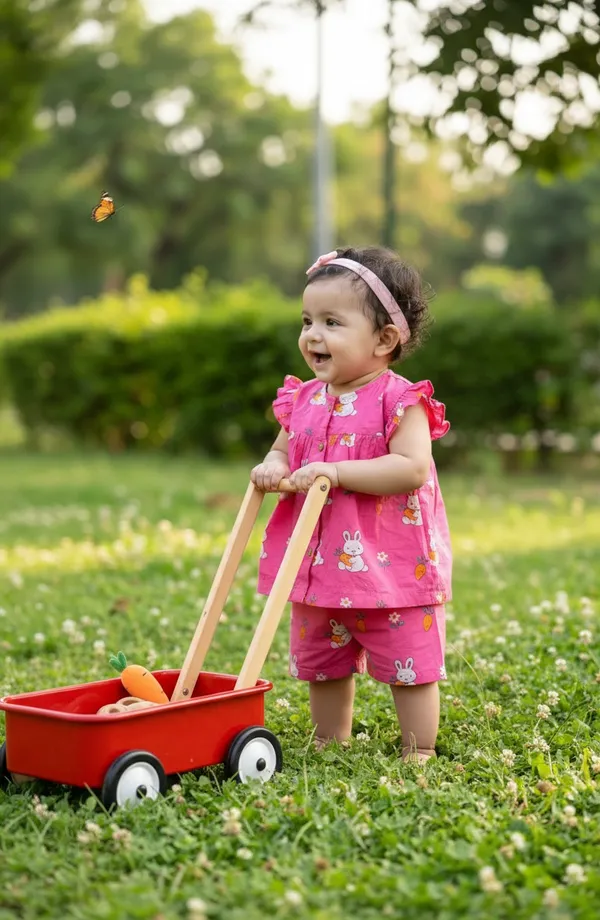 Pink_Cotton_Co-Ord_Set_For_Kids