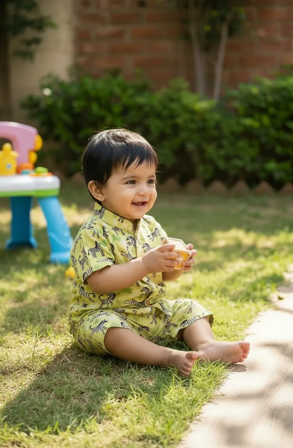 Yellow_Cotton_Co-Ord_Set_For_Kids