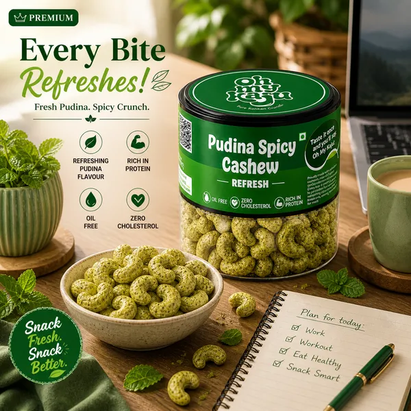 Pudina_Spicy_Mint_Flavoured_Roasted_Cashews_125G_-_Pack_of_2