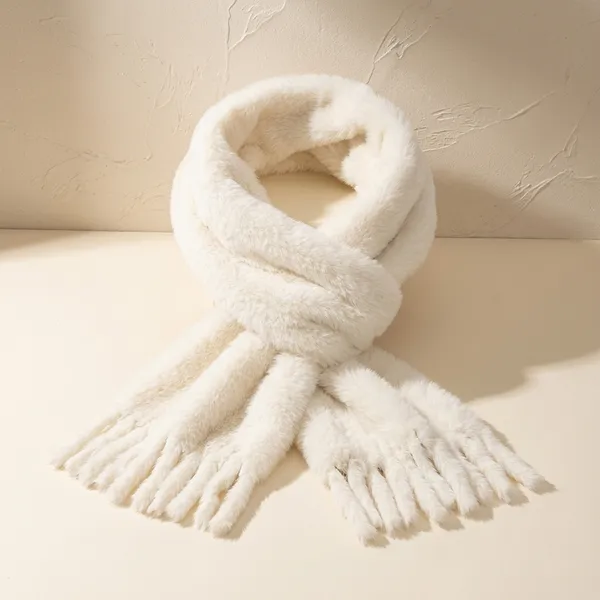 Women_S_Faux_Fur_Scarf_White