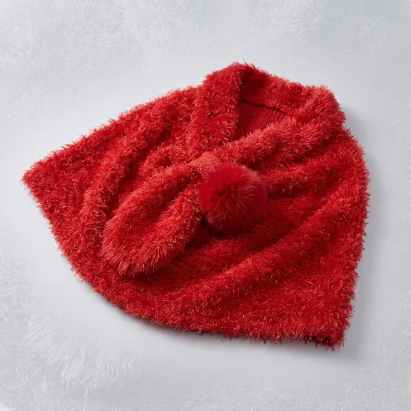 Women_S_Faux_Fur_Scarf_red