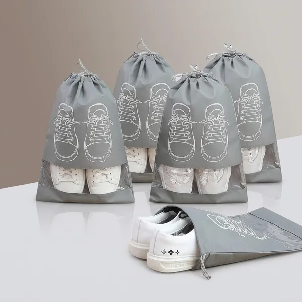 Shoe_Bag_Transparent_Window_Portable_Travel_Dust_Proof_Shoe_Bags_Pack_Of_5_Bags