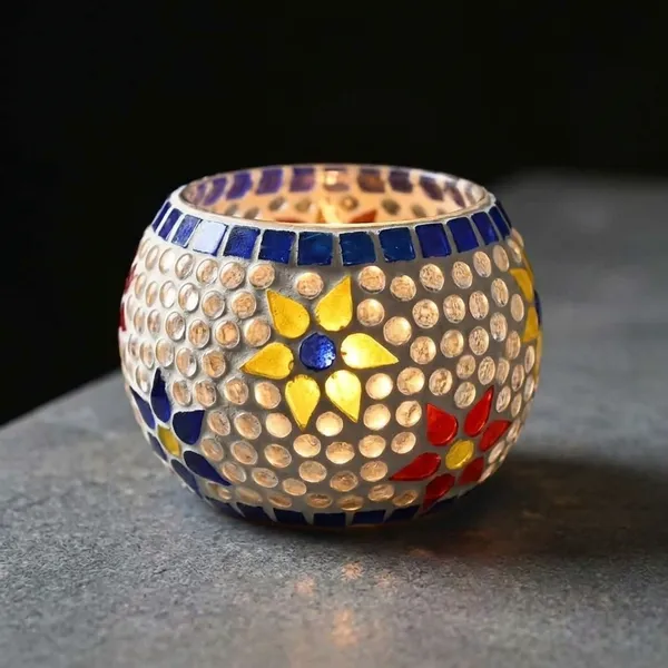 Ecraftindia_Set_Of_2_Mosaic_Glass_Decorative_Tea_Light_Holder_Default_Title