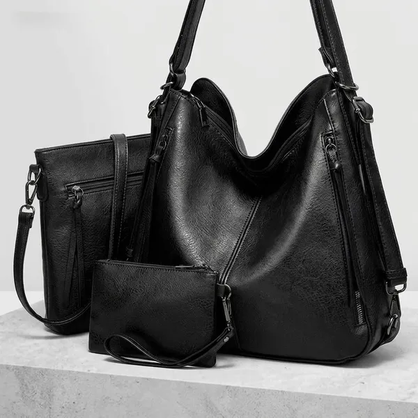 3_Pcs_Handbags_Set_For_Women_Default_Title