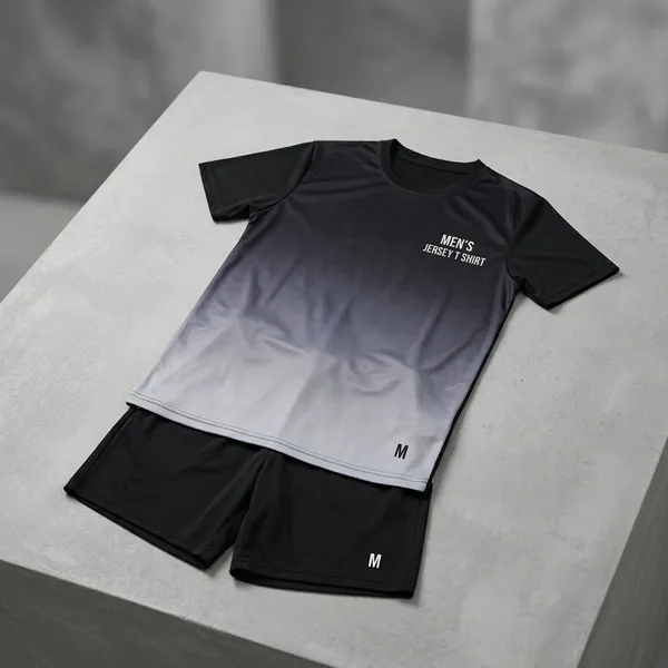 Men_S_Jersey_T_Shirt_Bottom_Set_M